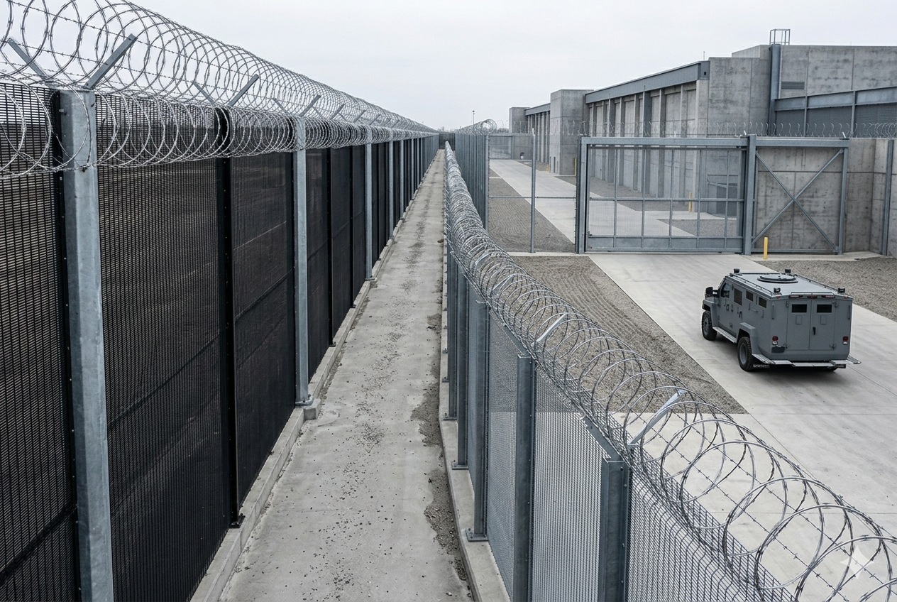 Security fencing Buffalo NY commercial